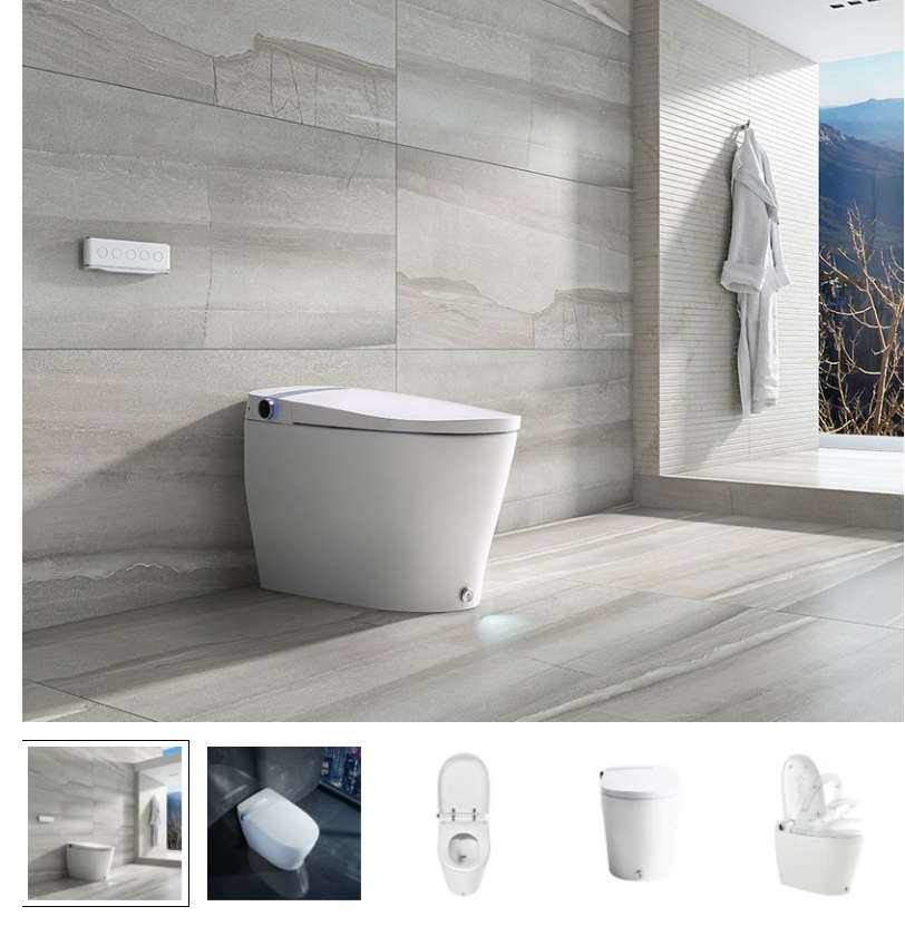 Series 8000 Smart Bidet One-Piece Toilet (12" Rough) (Elongated)