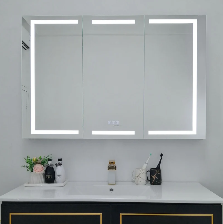 60" LED Ana Medicine Cabinet (Surface Mount/Recessed)